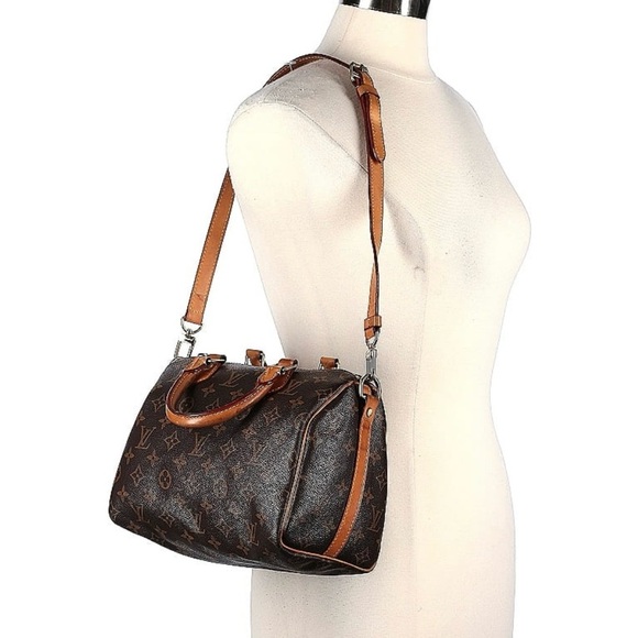 Louis Vuitton Speedy Handbag Monogram Canvas 25 - Picture 3 of 15